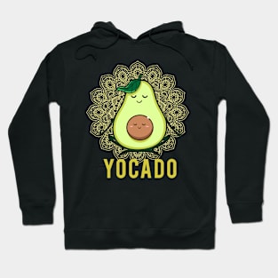 Yoga Avocado Avocados Meditation Hoodie